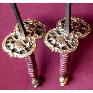 Fleuret Epee - Fleurets De Galas Ou De Cérémonie 19ème Siècle - Occasion