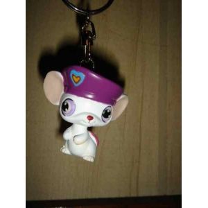 PORTE-CLEF PETSHOP - SOURIS - Occasion