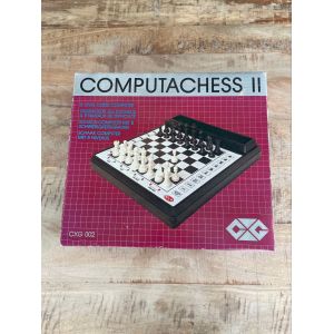 Computachess Ii - Jeu D’Échecs Électronique Vintage Cxg 002 Avec Boîte Et Manuel” - Occasion