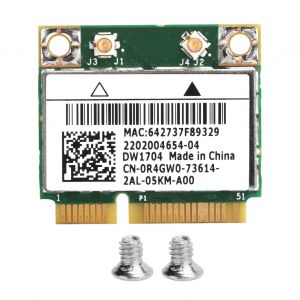 Carte WiFi Bluetooth, Carte R&#233;seau sans Fil 2,4g 150m Mini Adaptateur Bluetooth WiFi PCI-E pour Dell Xps 2710 17tr Bcm943142hm - Occasion