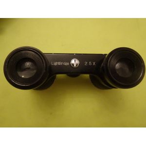 Ancienne paire de jumelles de th&eacute;&acirc;tre LightBridge 2.5 X - Vendu avec son &eacute;tui - Occasion