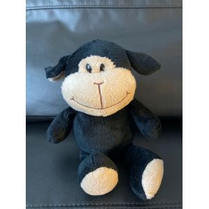 Peluche Doudou Mouton Brebis Noire Kinder 25 Cm - Occasion