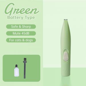 Tondeuse &Eacute;lectrique Pour Animaux De Compagnie,Rasoir Pour Chats,Chiens,Pattes,Poils,Machine De Toilettage Avec Led - Type 03-Battery Type - Occasion