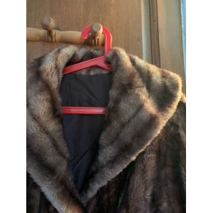 Manteau Fourrure, Vintage, Marron Madame Fourrure Paris Taille 38/40 - Occasion