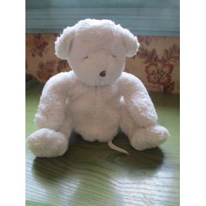 Doudou Ours Assis Crème Du Pareil Au Même - Occasion