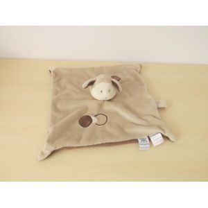 Doudou Chien Lapin Marron Rond Les Chatounets - Occasion