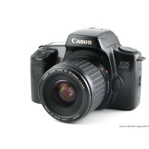 Appareil photo r&eacute;flex argentique Canon EOS 1000F + Objectif Zoom 35-80mm - Occasion