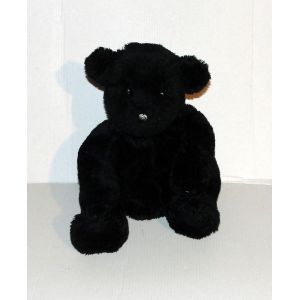 Doudou Ours Noir Du Pareil Au Même - Peluche Ourson Assis Dpam 20 Cm - Occasion