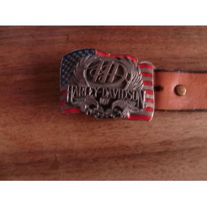 Ceinture Cuir Harley Davidson New York - Occasion