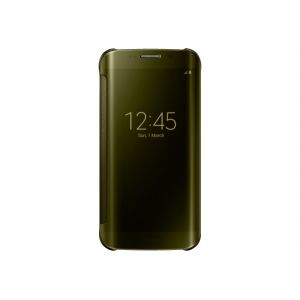 Samsung Clear View Cover Ef-Zg925b - Étui À Rabat Pour Téléphone Portable - Or - Pour Galaxy S6 Edge - Occasion