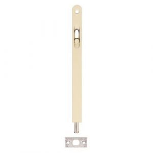 VERROU À ENTAILLER À ONGLET BOUTON ACIER - Longueur 200 mm - Occasion