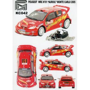 Peugeot 206 Wrc N°61 Didier Auriol Rmc 2005 - Kit Provence Miniatures 1:43 - Occasion