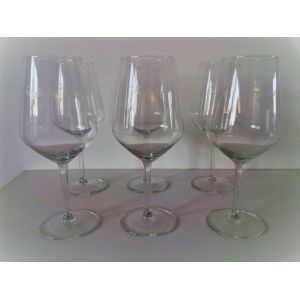 Freixenet Lot De 6 Verres À Vin Gravés - 53 Cl - Occasion