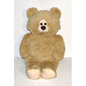 Peluche Ours Beige Sonore Gifi - Doudou Ourson Répète Ce Que Vous Dites 46 Cm - Occasion