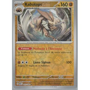 Carte Pok&eacute;mon - Kabutops - 141/165 - Holo-Reverse - Ev3,5 Mew 151 - - Occasion