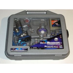 microscope die cast deluxe set science us nature & decouvertes - Occasion