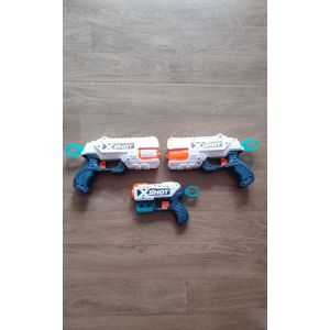 Nerf X-Shot 3 Pistolets - Occasion