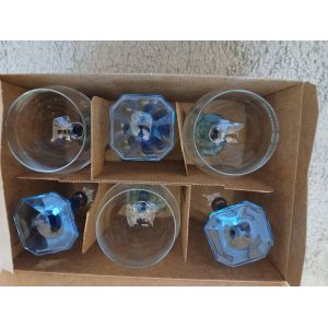 6 Verres &Agrave; Gin Bombay Sapphire - Occasion