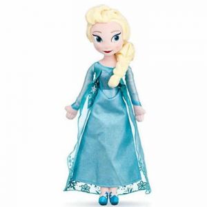 Poup&eacute;e En Peluche Disney Frozen Elsa Hauteur 50cm - Occasion