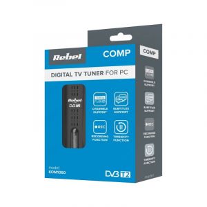 Rebel Comp Tuner Dvb-t2 Dvb-c Dvb-t H.265 Hevc Usb - Occasion