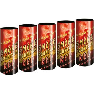 Lot De 5 Fumig&egrave;nes Rouge - Occasion