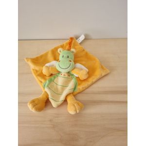 Doudou Dragon Orange Vert Nicotoy - Occasion