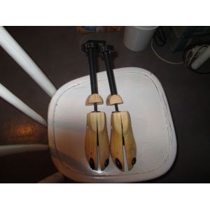 neufu embauchoir bois réglable forme étendre arbre chaussure support homme femme pour eu 43-46 l ep78632 - Occasion