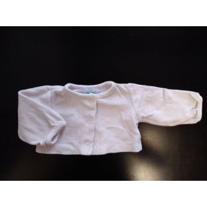Bolero Velours Bébé Fille Taille 3 Mois - Occasion