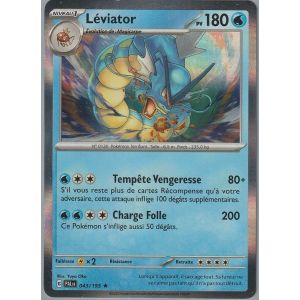 Carte Pokémon - Léviator - 043/193 - Holo-Rare - Sv2 - Evolution À Paldea - Occasion