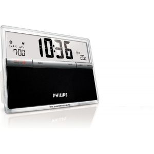 Philips&reg; Radio r&eacute;veil sans lumi&egrave;re LED la nuit + tuner num&eacute;rique + Projection + Sons Nature [AJ3650] - Occasion