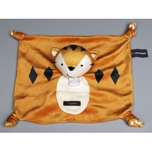 Doudou Tigre Plat Orange Blanc Ggrrhh Orchestra - Occasion