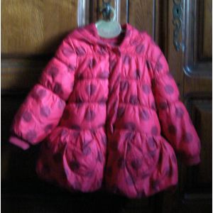 Manteau Rouge Catimini - Taille 3 Ans - Occasion