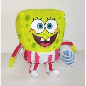 Peluche Bob L'eponge Coussin Play By Play Spongebob 28 Cm - Occasion