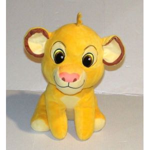 peluche lion simba disney simba toys doudou roi lion 25 cm - Occasion