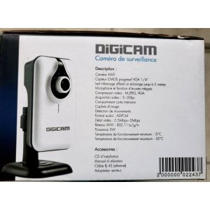 DIGICAM modèle 8028 - Caméra de surveillance IP - Occasion
