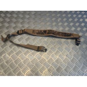Sangle A Bandouliere Camo Automne Beige Fusil Carabine De Chasse Rembouree Amovible Avec 2 Points Fixation - Occasion