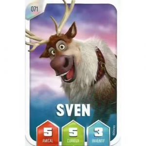 Carte E. Leclerc 2025 - D&eacute;couvre La Magie De Disney - Sven, N&deg; 071 71 - Occasion