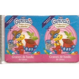 Graines De Basilic De G&ecirc;nes - Gervais Danone - Occasion