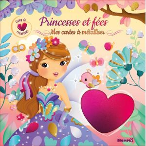 Coup De Coeur Créations - Princesses Et Fées - Mes Cartes À Métalliser - Occasion