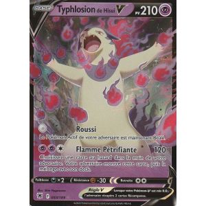 Carte Pokemon - Typhlosion De Hisui V - 053/189 - Ultra-Rare - Eb10 Astres Radieux - - Occasion