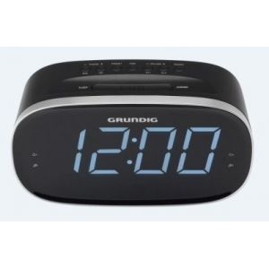 Radio r&eacute;veil Grundig SONOCLOCK3100 - FM - LCD blanc - Port USB - Occasion