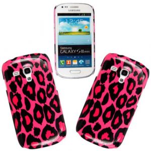 Coque De Protection Rigide Pour Samsung Galaxy S3 Mini I8190 Leopard Rose - Occasion