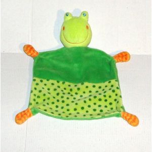 Doudou Grenouille Verte A Pois Baby Club - Occasion