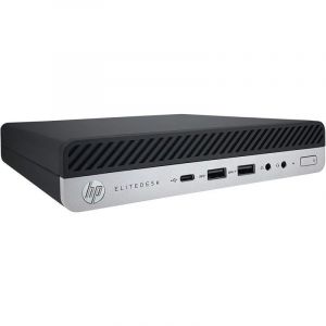 HP ELITEDESK 800 G4 DM CORE I5 8500T 2.1GHZCore i5-2.1 GHz 16 Go 512 Go Go Non Intel UHD Graphics 630 Windows 10 Clavier+souris compatible AZERTY - Occasion