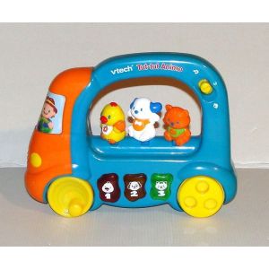 Autobus Tut Tut Animo Vtech - Jouet Bus Scolaire Autocar 1er Age Musical 23 Cm - Occasion