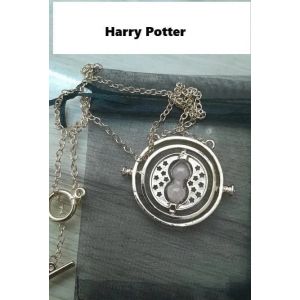 Collier Hermione, Harry Potter Avec Pendentif Retourneur De Temps - Occasion