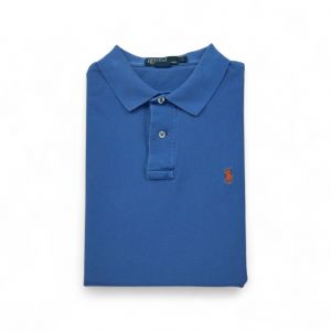 Reconditionné - Polo Manches Courtes Homme Bleu Clair - Taille L - Homme - Bleu Clair - Occasion