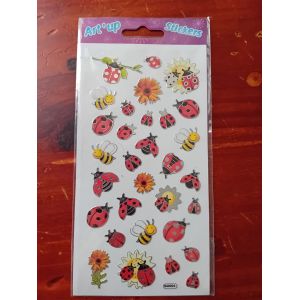 Stickers Art'up Coccinelles, Abeilles Et Fleurs - Occasion