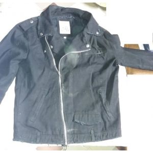 Blouson En Jeans Noir Tex Kids United 13/14 Ans - Occasion