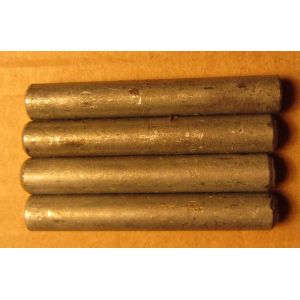 4 Taquets Acier Inox suspension &eacute;tag&egrave;re Ikea 4cm diam&egrave;tre 6mm - Occasion